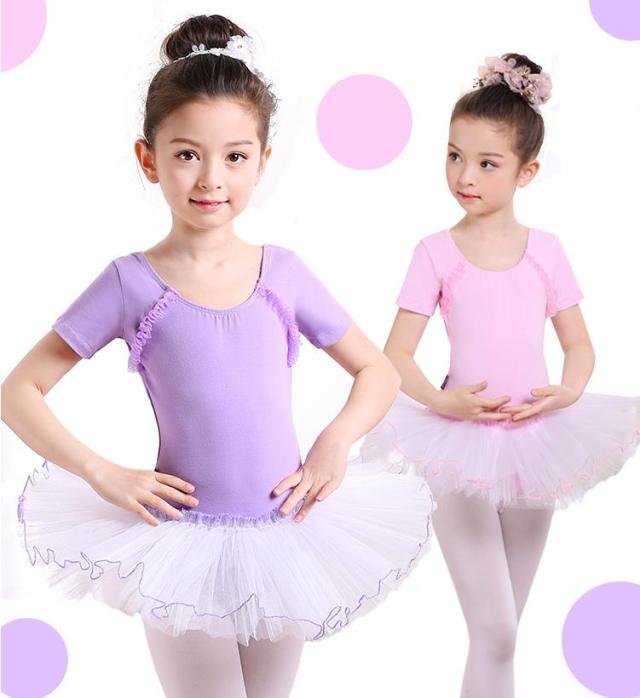 4色 半袖 レオタード バレエ ワンピース 体操 発表会 ダンス衣装 児童 表演服 レッセン着の通販はau Pay マーケット ｗoop ｗoop First Store
