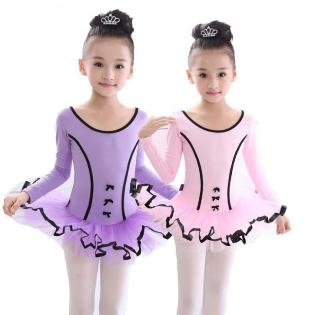 2色 長袖 レオタード バレエ ワンピース 体操 発表会 ダンス衣装 児童 表演服 レッセン着の通販はau Pay マーケット ｗoop ｗoop First Store