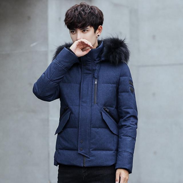 冬新作 2color ｍ 3xl ダウン入る 70 ダウンジャケット ファー付き メンズ 暖かい アウター ジャケット コート シンプル プルの通販はau Pay マーケット Luck Start