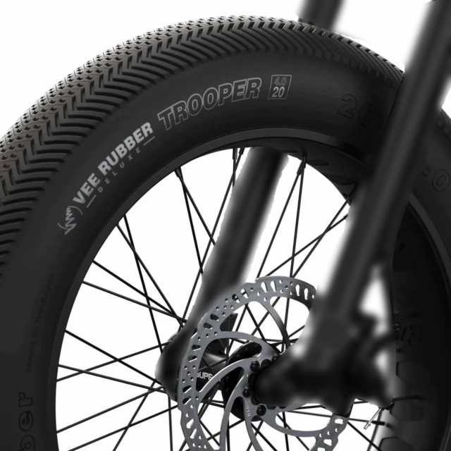 自転車 タイヤ VEE TIRE TROOPER 20x4.0 WIRE ワイヤービート ファット