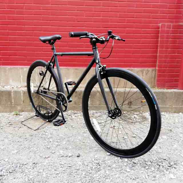 自転車 ピスト 700c シングルスピード クロスバイク ロードバイク おしゃれ 通勤 通学 レインボー T Street マットブラックの通販はau Pay マーケット ｌａｎａｉ ｍａｋａｉ