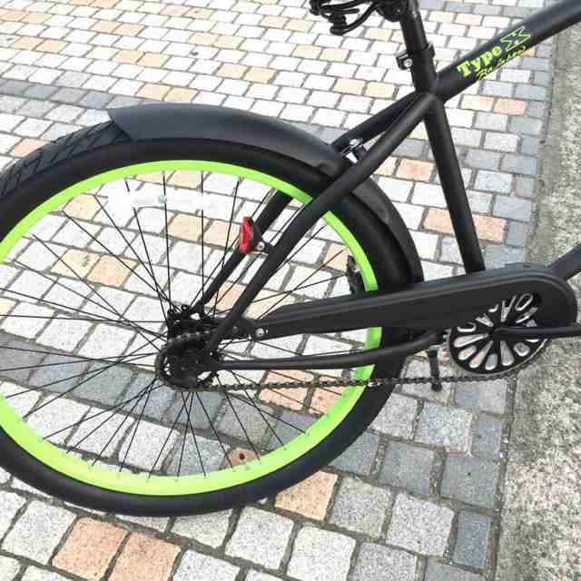 品質が レインボービーチクルーザーBMXタイヤコースターブレーキ 自転車本体