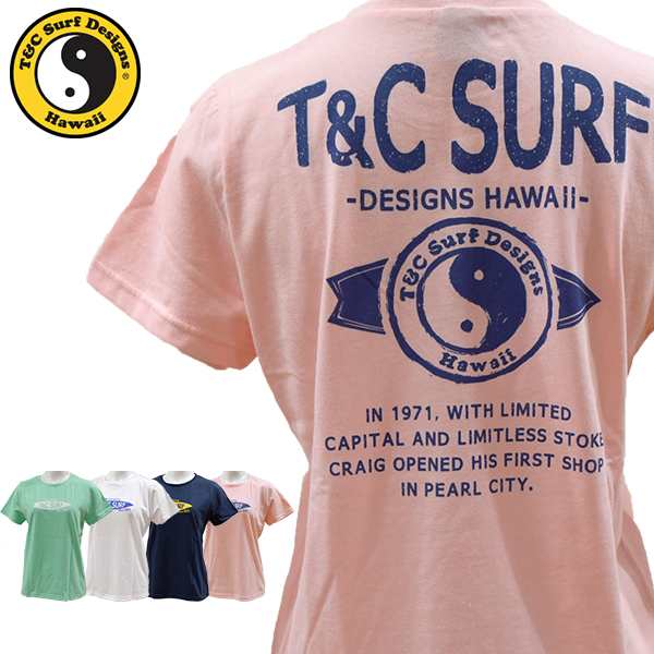 ティーアンドシーサーフデザイン T C Surf Designs タウン カントリー タウカン Tシャツ レディース 半袖 綿 Dl1219 メール便も対応 の通販はau Pay マーケット スポーツ イング