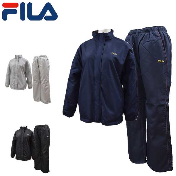 フィラ Fila レディース ウィンドブレーカー上下 冬用トレーニングウエア上下 薄中綿ウインドブレーカー Fl5616 Fl5617の通販はau Pay マーケット スポーツ イング