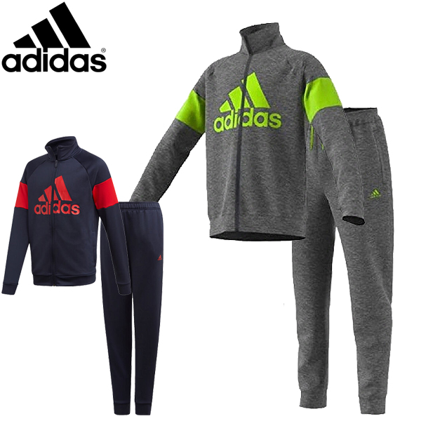 アディダス Adidas ジュニア ジャージ上下 トレーニングウエア上下 セットアップ スポーツウエア 子供 キッズ Ftn24ネイビー グレー 紺 の通販はau Pay マーケット スポーツ イング