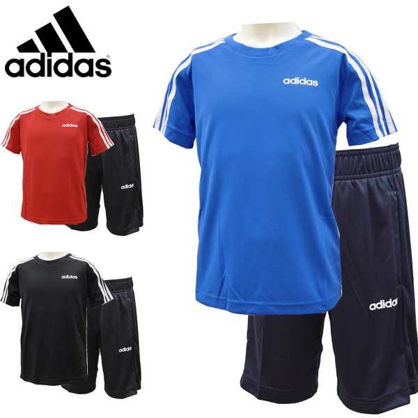 アディダス Adidas ジュニア 3ストライプス Tシャツ ハーフパンツ上下 サマーセットアップ ショートパンツ Haf06 メール便も対応 の通販はau Pay マーケット スポーツ イング