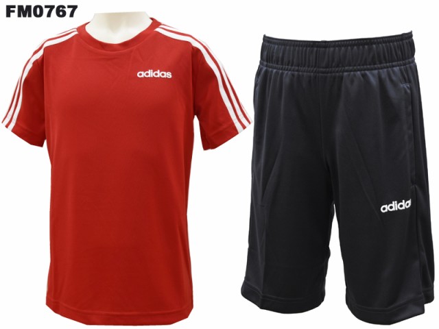 アディダス Adidas ジュニア 3ストライプス Tシャツ ハーフパンツ上下 サマーセットアップ ショートパンツ Haf06 メール便も対応 の通販はau Pay マーケット スポーツ イング