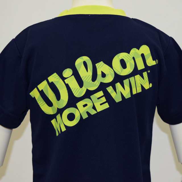 ウイルソン Wilson ジュニアtシャツ ショートスリーブtシャツ メッシュ素材 吸汗速乾 Wx5672 メール便 送料無料 の通販はau Pay マーケット スポーツ イング