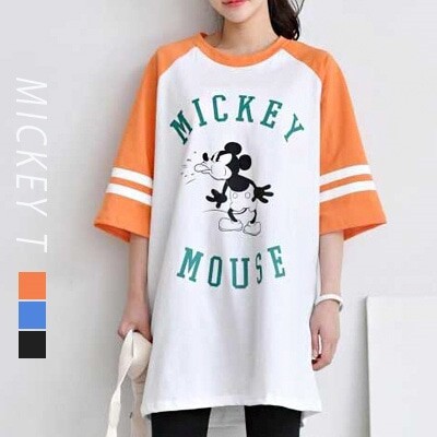 Disney新作 レディース ミッキー 半袖 Tシャツ 大きいサイズ オーバーサイズ Tdl ディズニー 体型カバー マンツーマン Mick0701 の通販はau Pay マーケット Bonyn