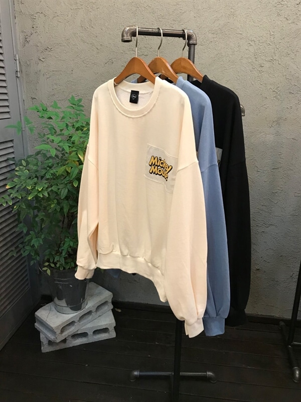 Tシャツ カットソー 送料無料 ディズニー ミッキー 長袖 トレーナー Disney カジュアル ゆったり マンツーマン Moii1001 の通販はau Pay マーケット Bonyn