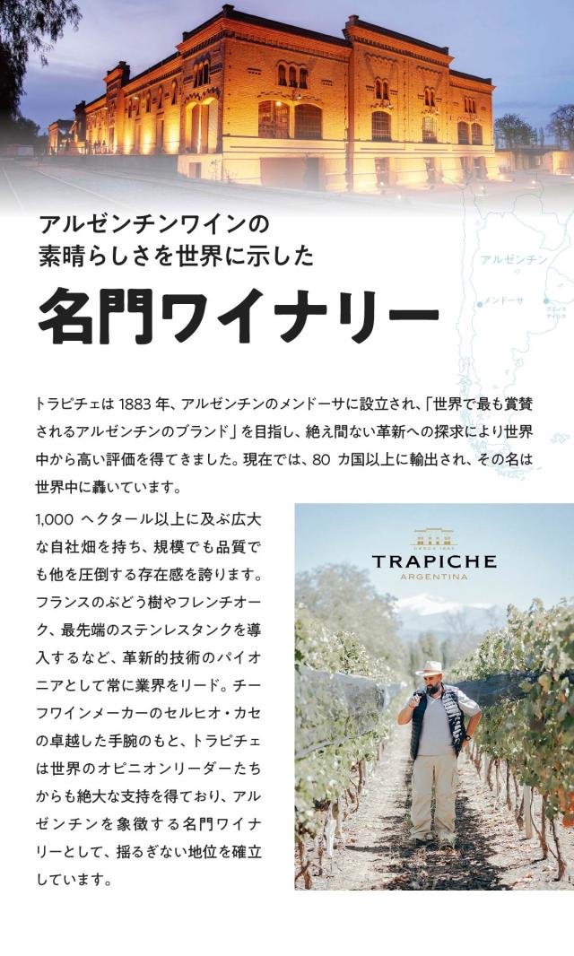 【白】ダイアモンドトロフィー受賞！辛口で爽やか トラピチェ ヴィンヤーズ トロンテス　アルゼンチン「750ml　白　辛口　ワイン」 【12本セット】　ギフト　お祝い　パーティー_4
