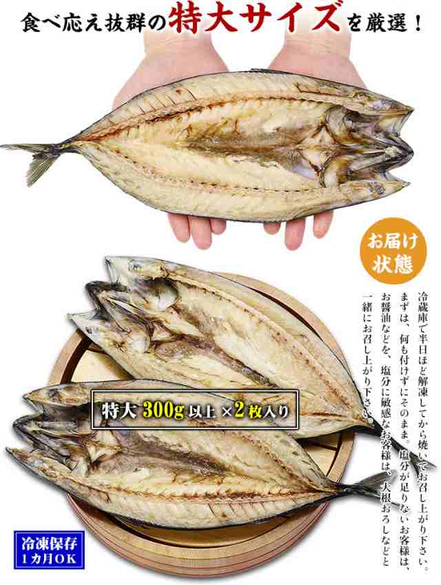 脂がしたたる 肉厚 とろさば一夜干し 特大サイズ2枚入り 【鯖】 【さば】 【サバ】 【干物】 【一夜干し】 BBQ バーベキュー ギフト