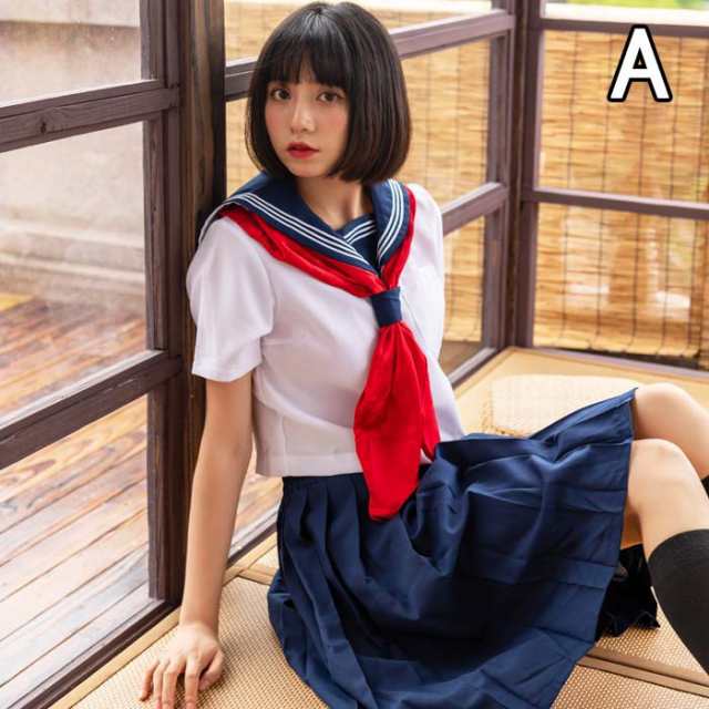 ハロウィン ハロウィーン 制服 コスプレ セーラー服 セーラー 制服 長袖 リボンタイ 衣装 フルセット 仮装 衣装 コスチューム こすぷれ  の通販はau PAY マーケット BODYLINE au PAY マーケット－通販サイト