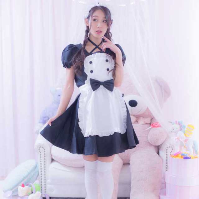 ハロウィン コスプレ ペアルック メイド服 コスプレ メイド服 コスプレ メイド服 大きいサイズ メイド服 セクシー メイド服 可愛い メイの通販はau Pay マーケット Bodyline