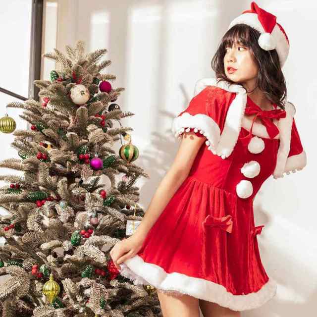 サンタ サンタクロース コスプレ ケープ - クリスマス