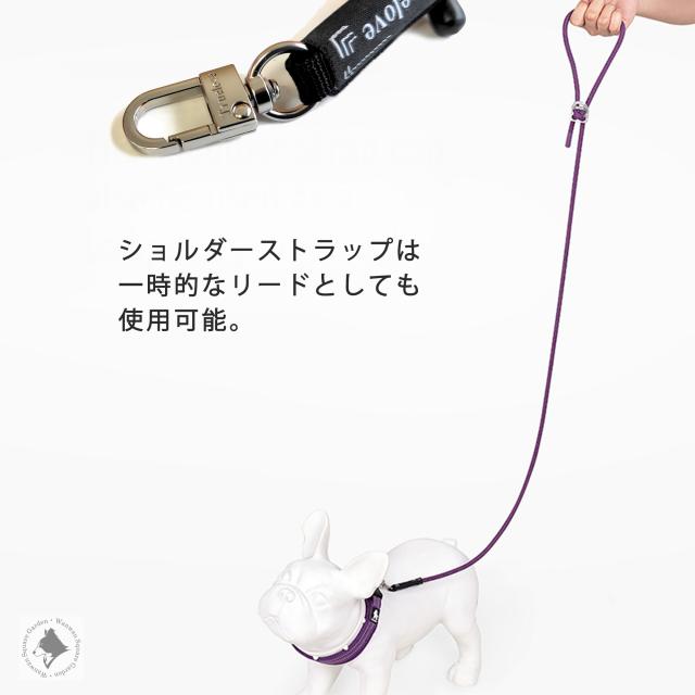 Truelove ショルダーバッグ 撥水 CORDURA 耐久素材 多機能 斜め掛け お散歩ポーチ ストラップ着脱式 リード使用可 大容量 軽量 サイフ カードケース ペットボトル スマホ収納 マグネット開閉 外内ポケット 収納力抜群 アウトドア ユーティリティバッグ TLB2181_12