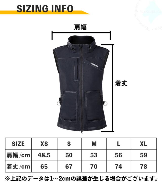 Truelove トレーナー用 ベスト ジャケット ブラック XS〜XL コーデュラ ナイロン unisex 高機能 防水 撥水 3M反射 安全性 5ポケット 裏地メッシュ 快適 着心地が良い 通気性 高耐久性 犬の訓練 トレーニング スタイリッシュ 高品質 ドッグトレーナーベスト_13