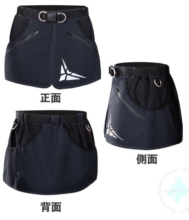 Truelove トレーナー用 エプロン ブラック XS〜XL コーデュラ ナイロン unisex スカート型 高機能 防水 撥水 3M反射 安全性 5ポケット 着脱ポケット 快適 着心地が良い 高耐久性 犬の訓練 トレーニング スタイリッシュ 高品質 ドッグトレーナーエプロン_10