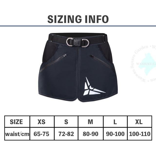 Truelove トレーナー用 エプロン ブラック XS〜XL コーデュラ ナイロン unisex スカート型 高機能 防水 撥水 3M反射 安全性 5ポケット 着脱ポケット 快適 着心地が良い 高耐久性 犬の訓練 トレーニング スタイリッシュ 高品質 ドッグトレーナーエプロン_13