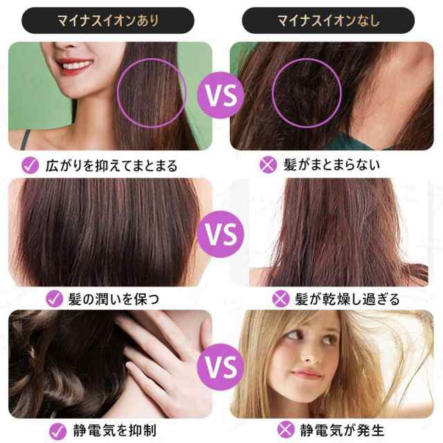 楽天市場】ドライヤー ヘアドライヤー 大風量 速乾 6億マイナス