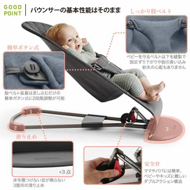 商品レビューで＋5％】BabyBjorn（ベビービョルン） バウンサー ブリス ...