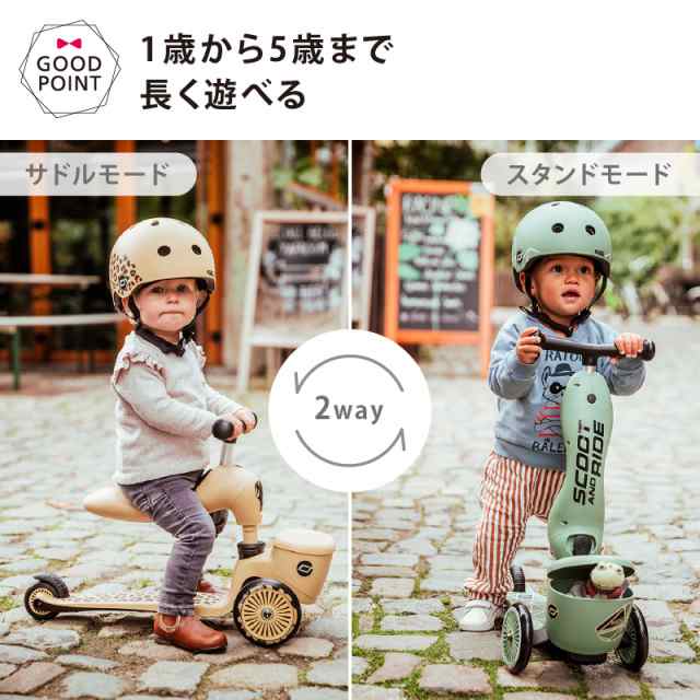 Scoot & Ride（スクートアンドライド） ハイウェイキック1ライフ