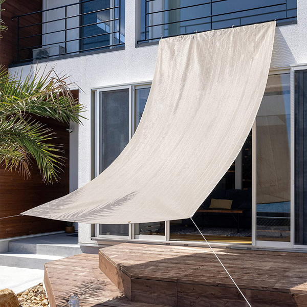 タカショー Coolaroo 日よけ クールシェード プライム アーバングレー 1.8×4m CLS-40UP UVカット サンシェード オーニング 目隠し 日除けの通販は 5,888円