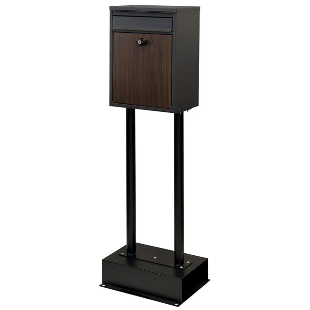 【メーカー直送】MOJYU スタンドポスト Shannon シャノン ダークグレー SDM-060