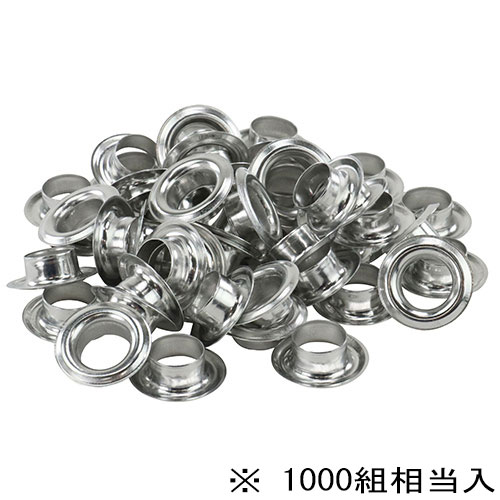 藤原産業 SK11 アルミ製 両面ハトメ 15mm 1000組相当 No.16MT-P