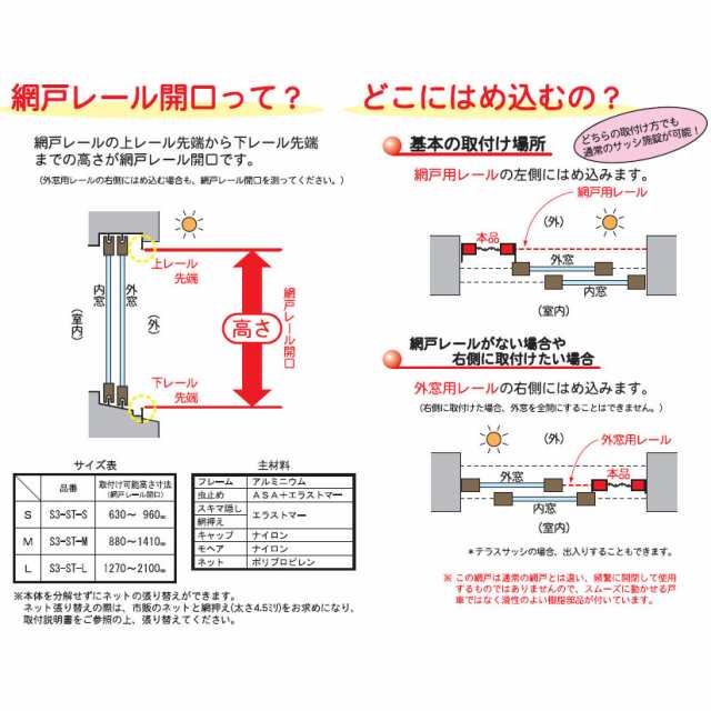 送料無料】川口技研 窓用 OKスライド網戸 Lサイズ S3-ST-L 4971771106030の通販はau PAY マーケット  ホームセンターブリコ au PAY マーケット店 au PAY マーケット－通販サイト