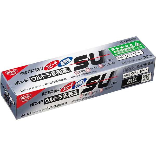 コニシ ボンド ウルトラ多用途SU 120ml #04593 クリヤー