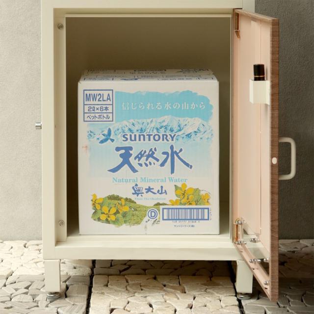 【メーカー直送】MOJYU 宅配ボックス付ポスト Lauro ラウロ アイボリー PBX-027_7