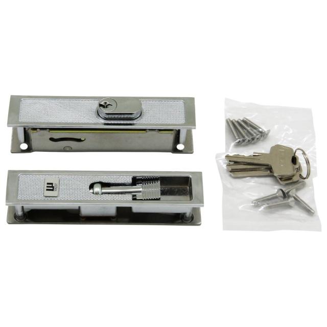 WAKI 和気産業 アルミサッシ用玄関引戸錠 ウエスト CL 180 MJ-305