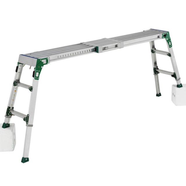 【メーカー直送】【法人限定】アルインコ 伸縮天板 伸縮脚付足場台 VSR-1709FXの通販は