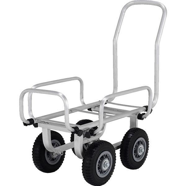 【メーカー直送】アルインコ 伸縮ハウスカー 8インチノーパンクタイヤ SKK-058PS