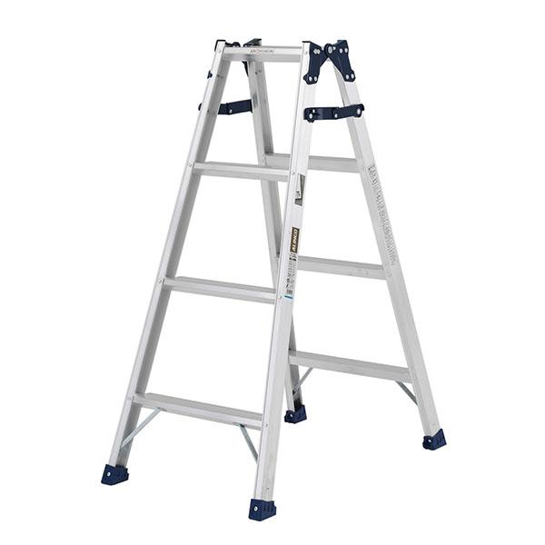 【メーカー直送】アルインコ はしご兼用脚立120cm ステップ幅広 MXA-120W
