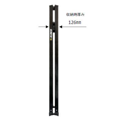【メーカー直送】アルインコ シエロブラック180cm 軽量アルミ脚立  質量5.2kg BS-180FX_2