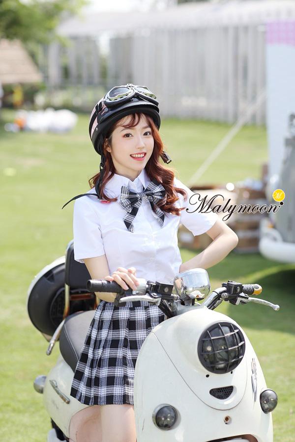 即納 女子高生 コスプレ 制服 半袖 コスチューム Yシャツ ミニスカ 学生服 高校生 チェック柄 可愛い マリームーン 6073 の通販はau Pay マーケット Malymoon マリームーン Au Pay マーケット店