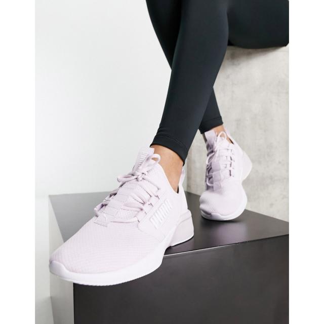 puma lilac trainers