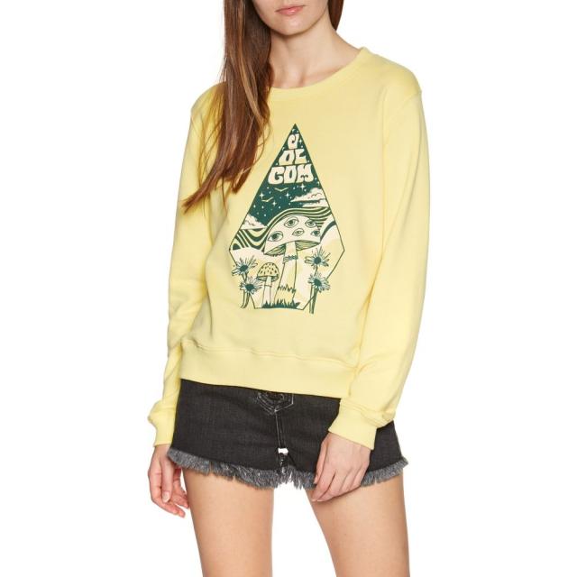 yellow fleece sweater