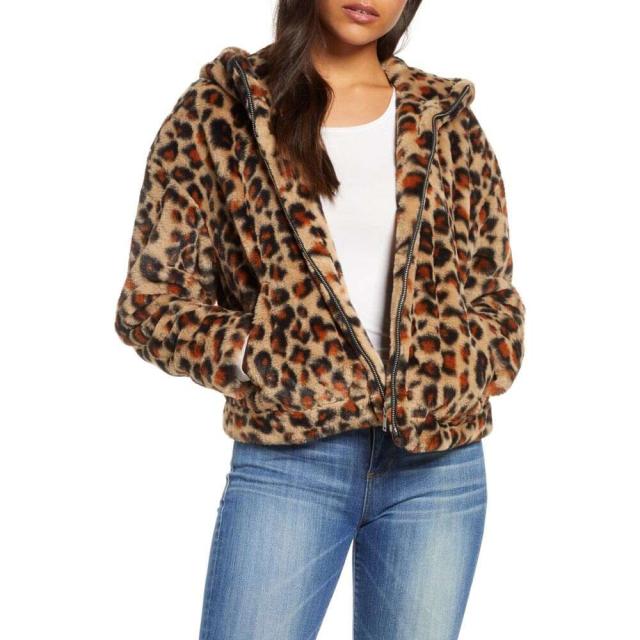 ugg leopard coat