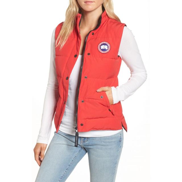 カナダグース Canada Goose レディース ベスト ジレ ダウンベスト トップス Freestyle Down Vest Redの通販はau Pay マーケット フェルマート