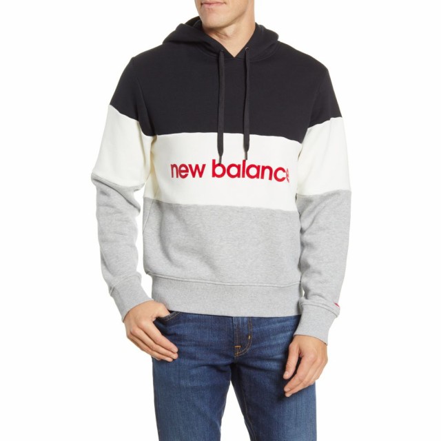 new balance white hoodie