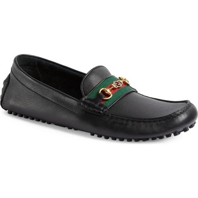 グッチ Gucci メンズ ドライビングシューズ ローファー シューズ 靴 Ayrton Horsebit Web Driving Loafer Blackの通販はau Pay マーケット フェルマート