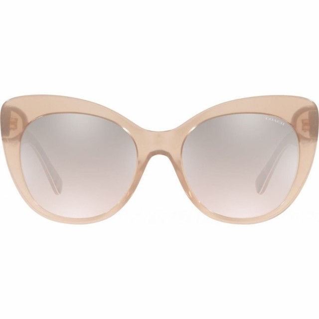 コーチ Coach レディース メガネ サングラス キャットアイ 54mm Cat Eye Sunglasses Milky Pink Chmpgnの通販はau Pay マーケット フェルマート