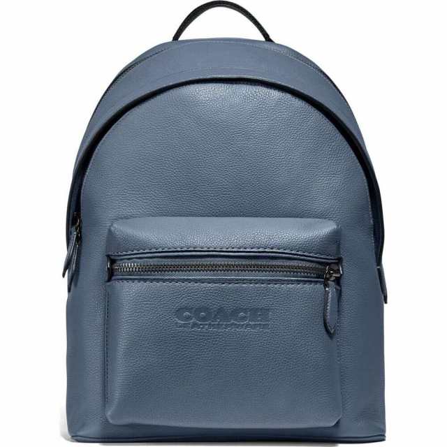 コーチ Coach メンズ バックパック リュック バッグ Charter Pebbled Leather Backpack Blue Quartzの通販はau Pay マーケット フェルマート