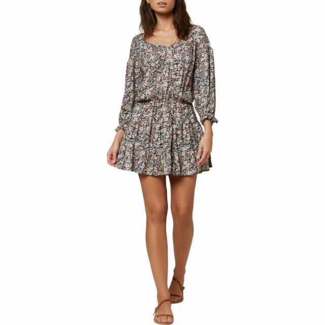 オニール Oneill レディース ワンピース ワンピース ドレス Amaryn Ditsy Floral Long Sleeve Minidress Abyssの通販はau Pay マーケット フェルマート