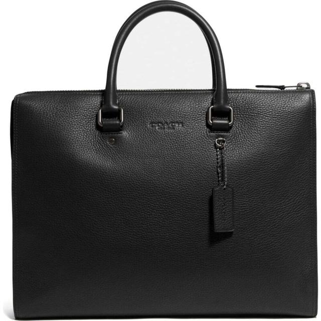 コーチ Coach メンズ ビジネスバッグ ブリーフケース バッグ Gotham Embossed Leather Folio Blackの通販はau Pay マーケット フェルマート