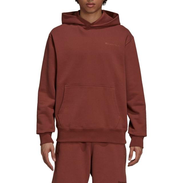 アディダス Adidas Originals メンズ パーカー スウェット トップス X Pharrell Williams Unisex Basics Hooded Sweatshirt Earth Brownの通販はau Pay マーケット フェルマート