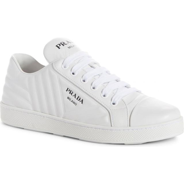 プラダ Prada レディース スニーカー ローカット シューズ 靴 Quilted Low Top Sneaker Whiteの通販はau Pay マーケット フェルマート